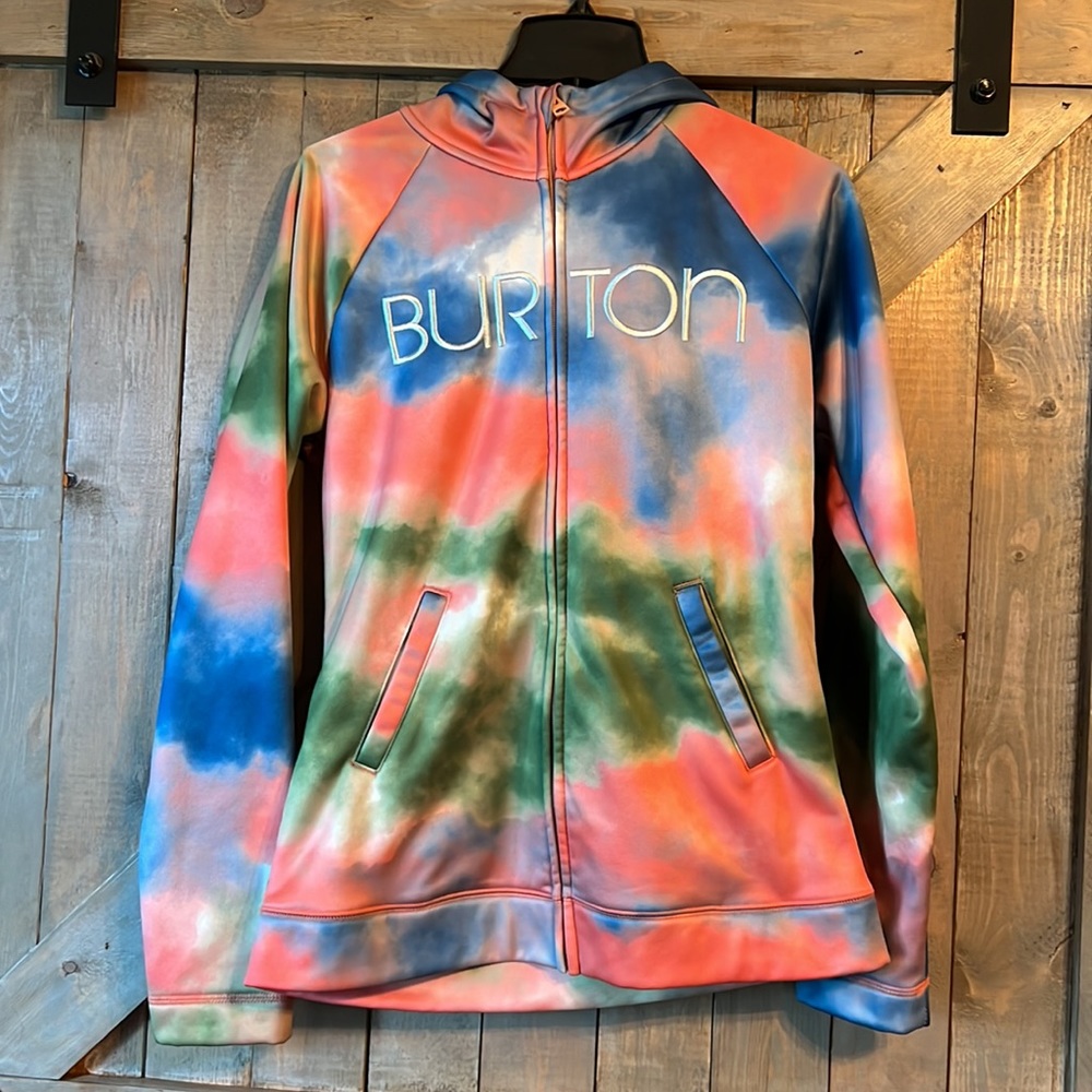 Women’s Burton zip hoodie size Large.